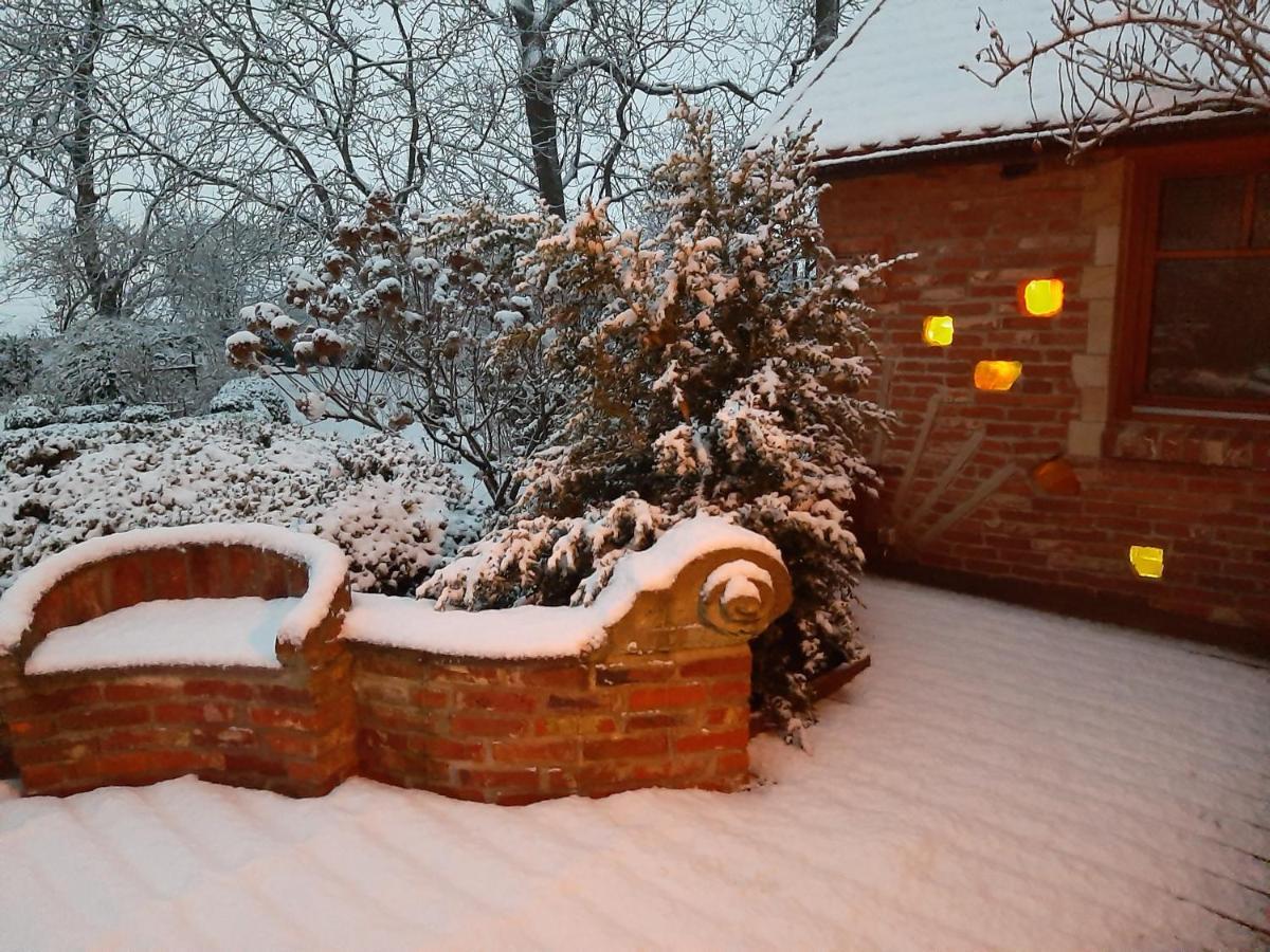 Ferienhaus Rosengarten Loxstedt Bagian luar foto